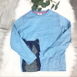 HANNAH ANDERSON Wolf Long-sleeve T-shirt.